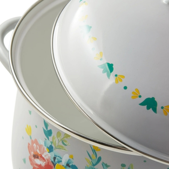 ❤️ New Pioneer Woman Sweet Romance 12 Qt Stock Pot - Picture 4 of 9